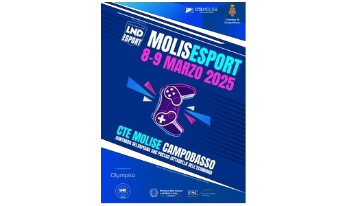 Locandina eventio CTE Molise Sport sabato 8 marzo